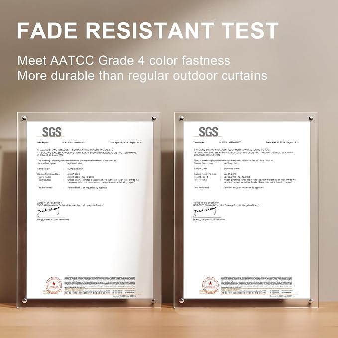 RYB HOME Fade-Resistant Outdoor Curtains - Image 4