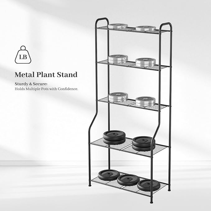 Kitsanery Plant Stand Indoor Outdoor - Image 7