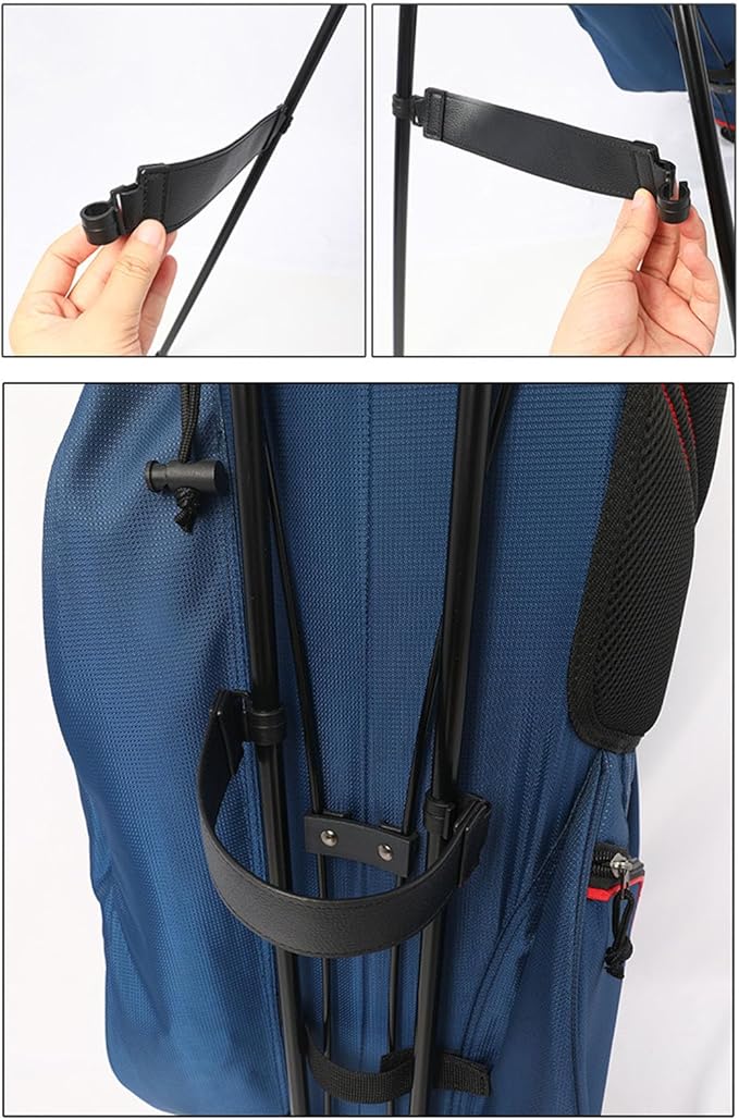 1Pc Golfs Bag Stand Attachment Golfs Stands Bag Leg Holder Fixation Strap Bags Legs Stabilizer Straps Enduring Adjustable Leg Holder
