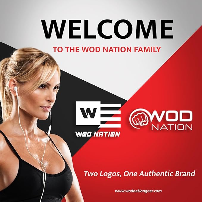 WOD Nation Muscle Floss Bands Recovery Band for Tack and Flossing Sore Muscles and Increasing Mobility : Stretch Band Includes Carrying Case