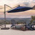 PURPLE LEAF 10' X 10' Cantilever Patio Umbrella by PURPLELEAF