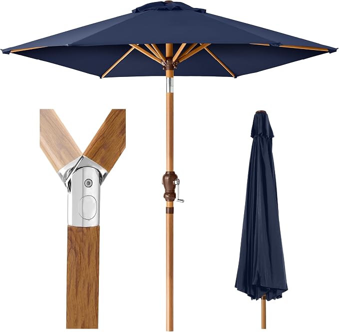 Best Choice Products 10ft Market Umbrella, Outdoor Sun Shade by Unknown
