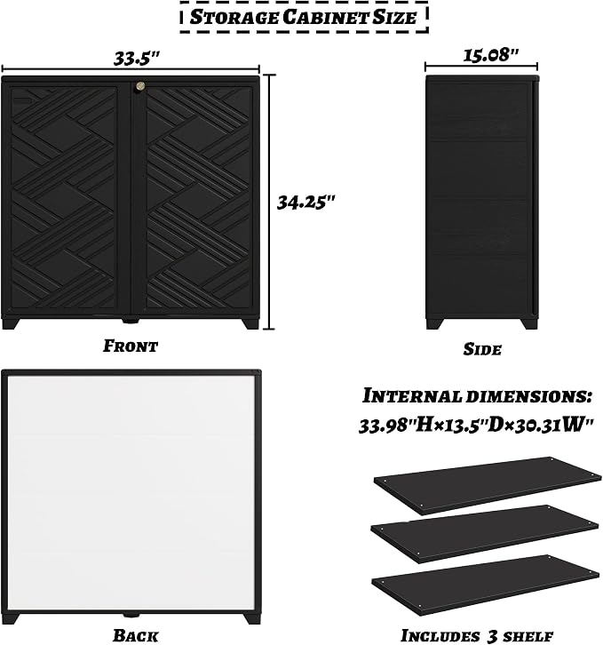 Mrosaa Outdoor/Indoor Storage Box, Resin and Plastic Storage Cabinet Waterproof - Image 5