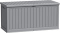 Flamaker Resin Deck Box 270 Gallon, XXL Waterproof Storage Box by Flamaker