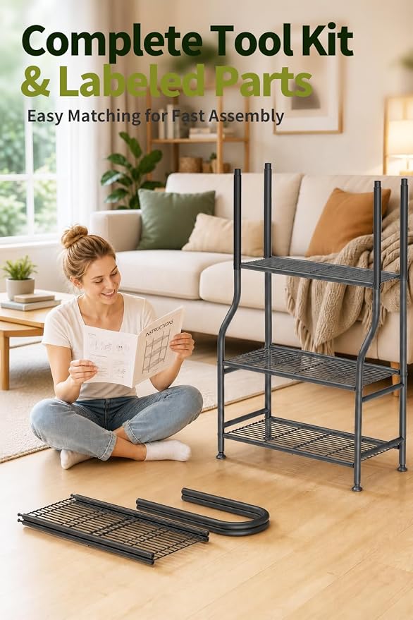 5-Tier Metal Plant Stand - Image 9
