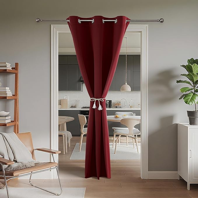 Joydeco Door Curtain Blackout Curtains - Image 2