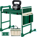 Garden Kneeler and Seat Heavy Duty 600LBS w/ Thicken Wide Soft Kneeling Pad | by Unknown