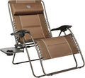TIMBER RIDGE Oversized Zero Gravity Chair, 33In Wide XXL Zero Gravity Reclining by TIMBERRIDGE