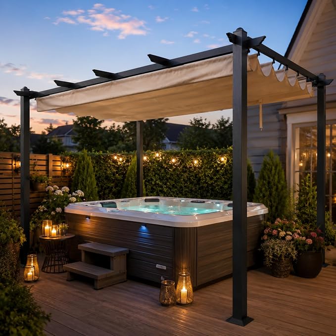VINGLI 10'x 13' Outdoor Pergola - Image 7
