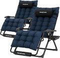 UDPATIO Oversized Zero Gravity Chair Patio Reclining Chairs by UDPATIO