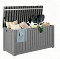 80 Gallon Resin Deck Box, Package Delivery Box by LAUSAINTHOME