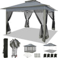 COBIZI 12x12 FT Pop up Gazebo on Clearance Outdoor pop up Canopy Tent, carpas by COBIZI