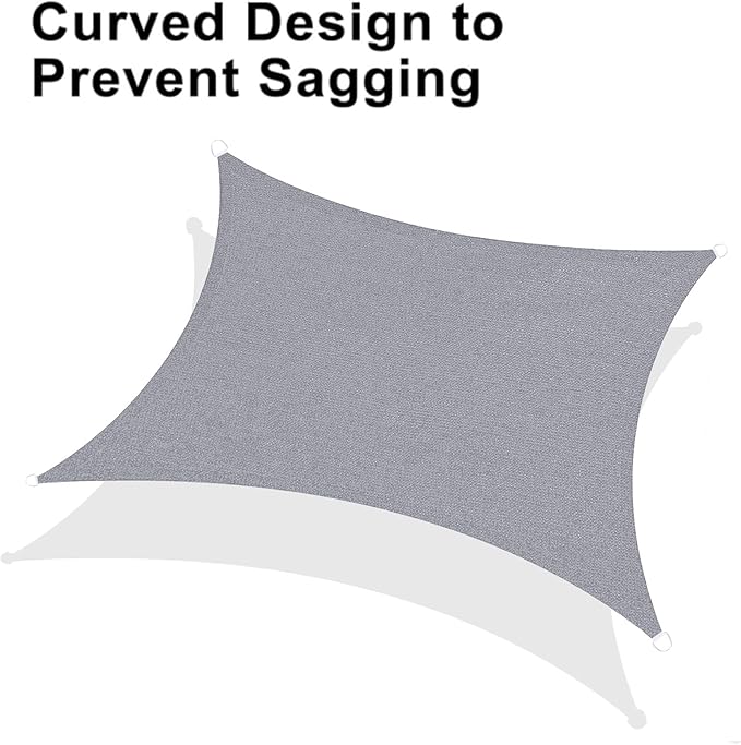LOVE STORY Custom Size 10' x 12' Sun Shade Sail - Image 6