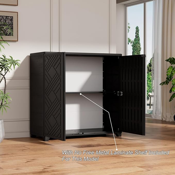 HOMSPARK Indoor/Outdoor Storage Cabinet - Image 7