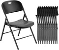 Nazhura 350 Weight Limit Heavy Duty Plastic Folding Chair by NazhuraGoodCompanionAtHome