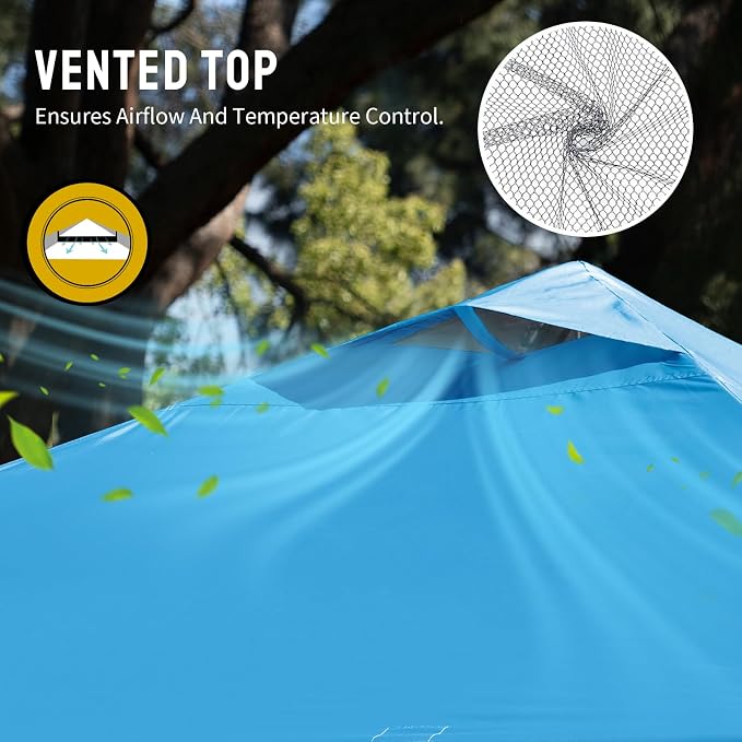 CROWN SHADES 10x10 Pop Up Canopy Tent - Image 4