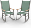 Shintenchi 2 Pcs Outdoor Rocking Chairs Set, Upgraded High Back Patio Rocking by Shintenchi%7CFurnitureMadeforRealLife