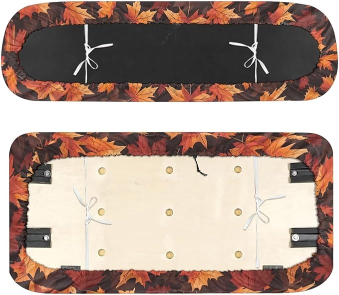 Golf Cart Seat Covers, Universal Fit & Nonskid Bottom Fits for Club Car 2 Person Seats Golf Carts