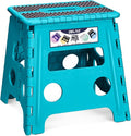 Delxo Folding Step Stool 13 Inch, 300 Lbs Step Stool by Delxo