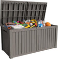 200 Gallon Outdoor Storage Box Resin Deck Box All Weather Waterproof Large by Decksplore%E2%80%94BuiltforOutdoor