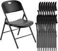 Nazhura 350 Weight Limit Heavy Duty Plastic Folding Chair by NazhuraGoodCompanionAtHome