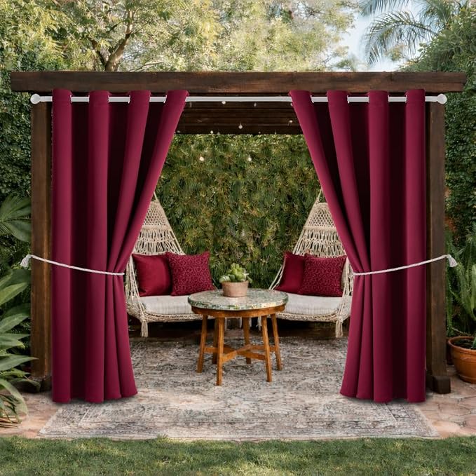 Water Proof Outside Curtains by DivaenCamino