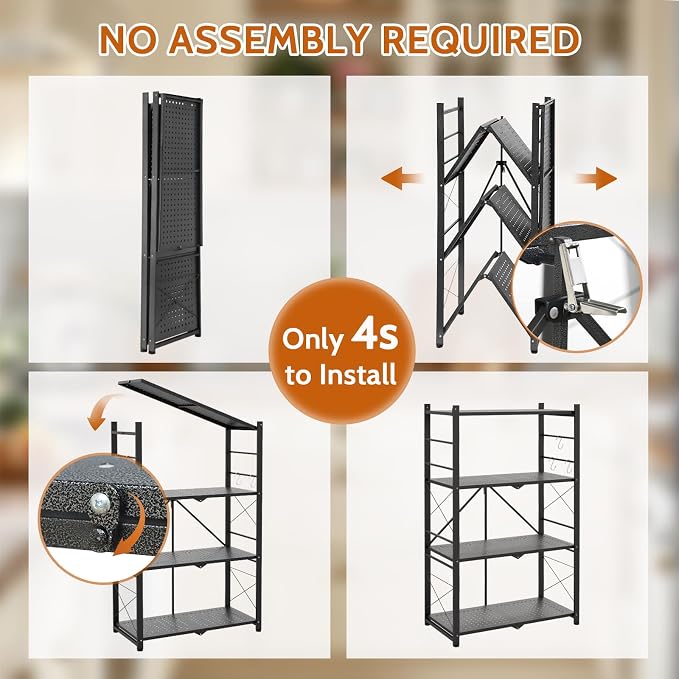 4 Tier Greenhouse Shelving Unit, Plant Stand, 2 Pack, No Assembly Required - Image 6