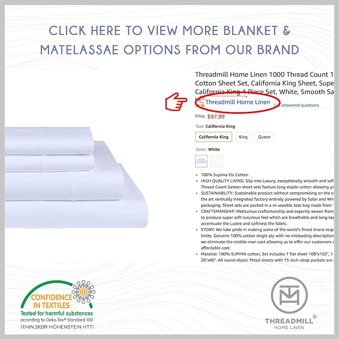 Threadmill Luxury 100% Cotton Queen Bed-Sheets - 800 Thread Count Jacquard Celine Dark Grey, Better Than Egyptian Cotton,4 Pc Striped Bed Set, Damask Sheets with Elasticized Deep Pocket