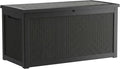 325 Gallon Outdoor Storage Box Resin Deck Box All Weather Waterproof Large by Decksplore%E2%80%94BuiltforOutdoor