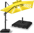 Best Choice Products 10x10ft Cantilever Patio Umbrella w/Base Included by Unknown
