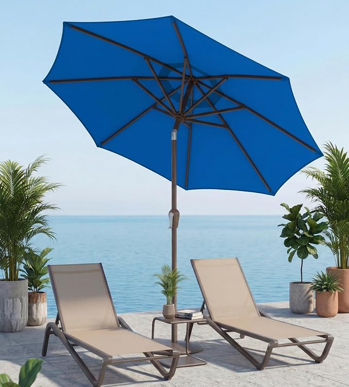 10FT Patio Umbrella, Outdoor Umbrella - Image 6