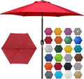 7.5 ft Patio Umbrella, Yard Umbrella, Outdoor Market Umbrella by Blissun