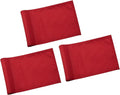 KINGTOP Solid Golf Flag All 8x6 Inch - 420D Nylon, Tube Inserted - Mini Putting Green Flags for Backyard Practice