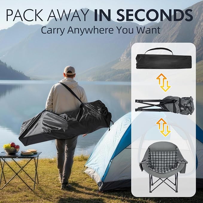 Oversized Camping Chairs for Adults - Image 6