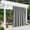 NICETOWN Room Darkning Bedroom Curtain W84 x L84, Stainless Steel Grommet Top by NICETOWN
