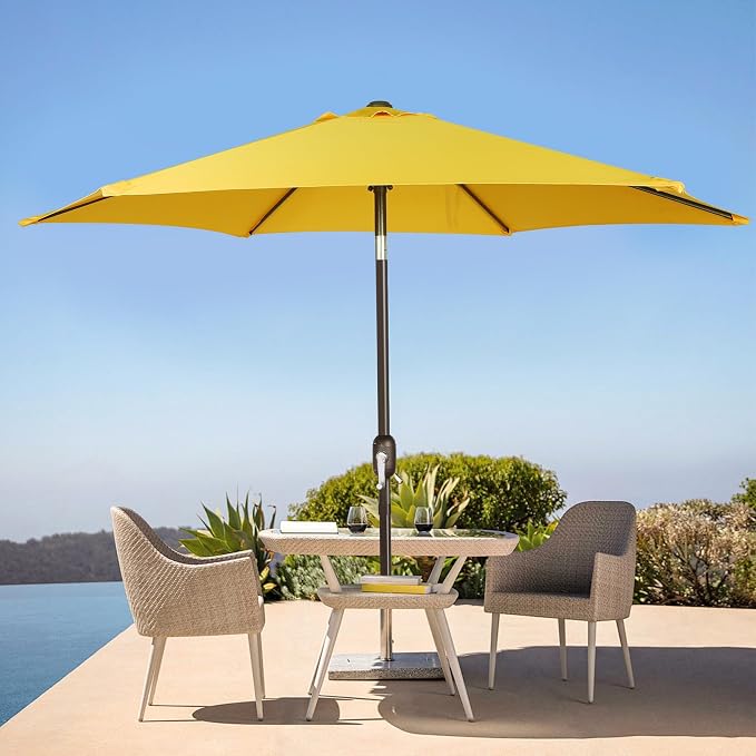 7.5 ft Patio Umbrella, Yard Umbrella, Outdoor Market Umbrella - Image 7