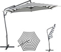 10FT Outdoor Offset Umbrella, Cantilever Patio Umbrella by AEOutdoorUSA