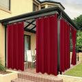 BONZER Outdoor Curtains for Patio Waterproof Thick Privacy | Grommet Light by Bonzer