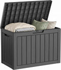 DRATO 55 Gallon Outdoor Storage Box Waterproof, Lockable Resin Deck Boxes | by DRATOprovidesawarmandcozy