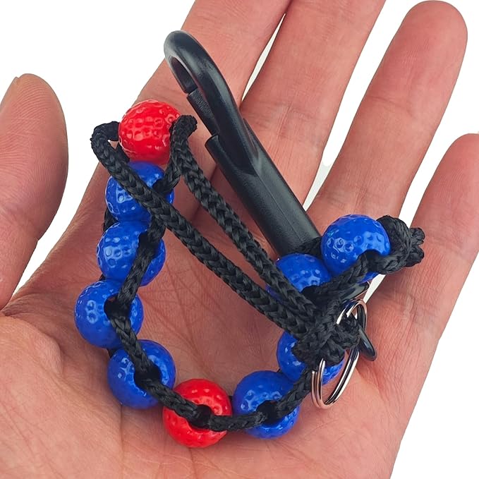 3/6/10/15 Pack Golf Bead Counter Golf Stroke Counter Golf Counter with Clip
