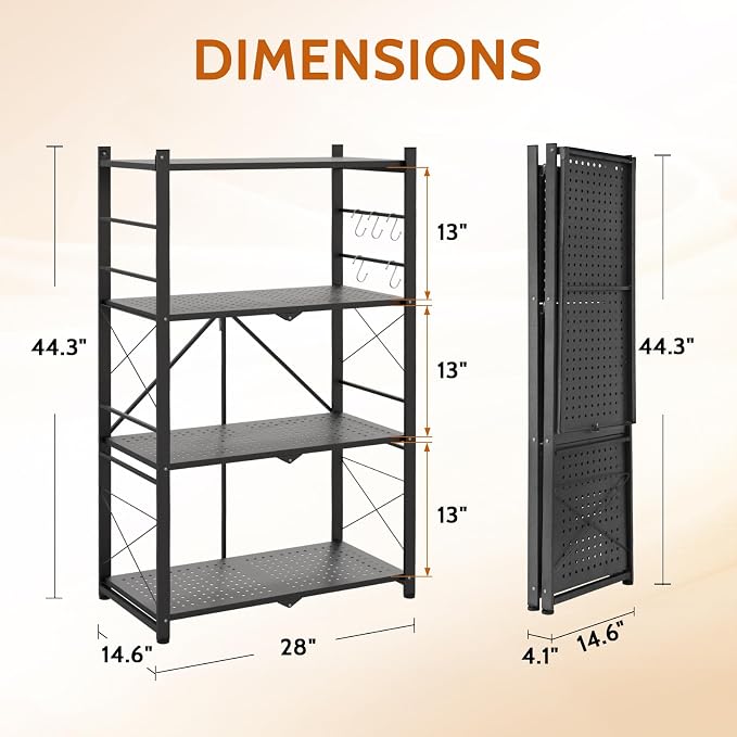 4 Tier Greenhouse Shelving Unit, Plant Stand, 1 Pack, No Assembly Required - Image 3