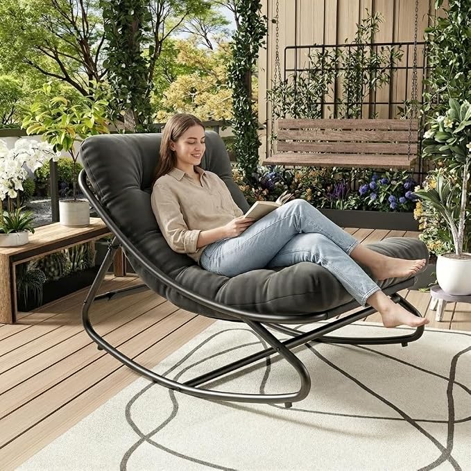 IDEALHOUSE Outdoor Rocking Chair by IDEALHOUSE
