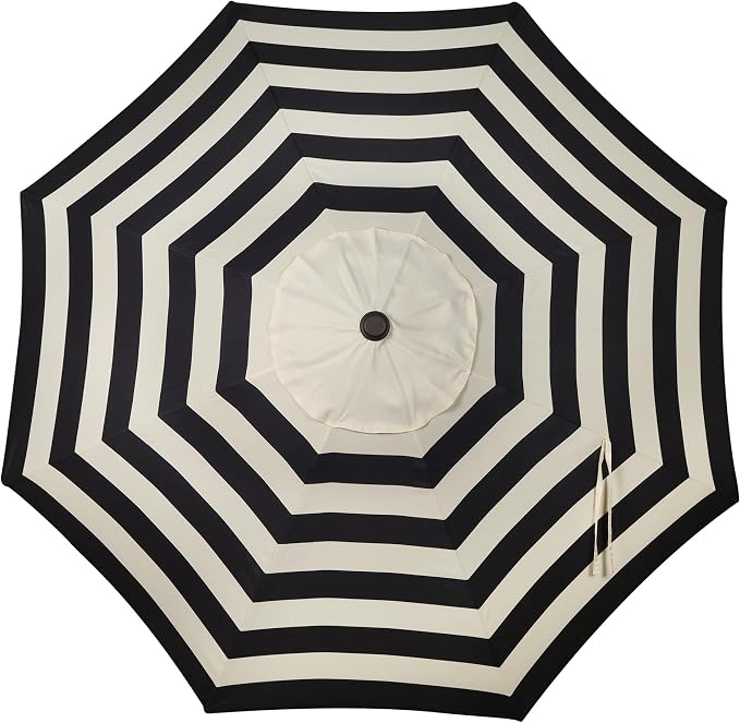 9' Outdoor Patio Umbrella, Outdoor Table Umbrella, Yard Umbrella, Market - Image 5