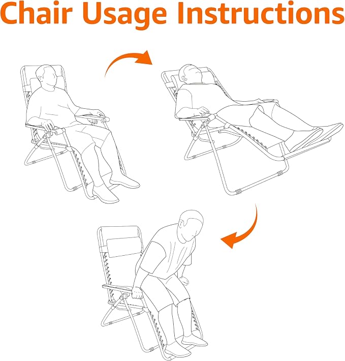 Amazon Basics Zero Gravity Lounge Chair - Image 7
