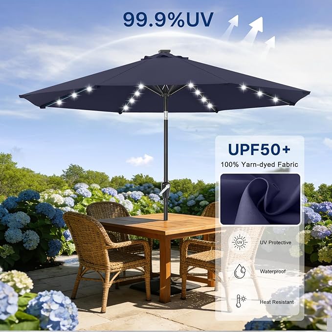 ABCCANOPY Solar Led Patio Umbrella - Image 5
