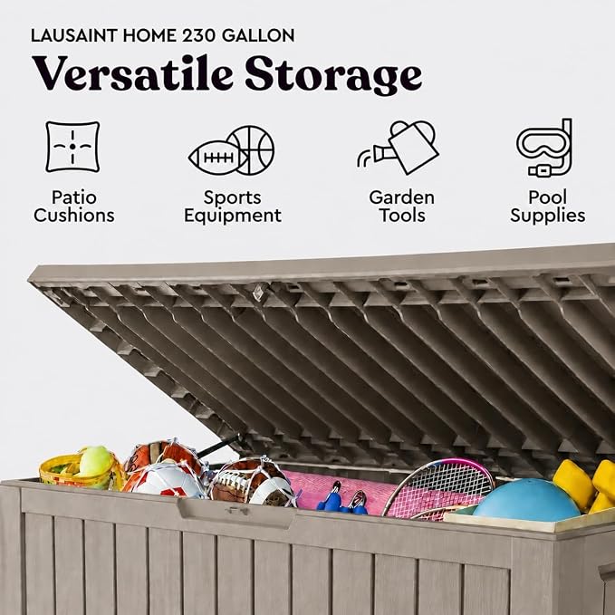 230 Gallon Outdoor Storage Box, Package Delivery Box - Image 5