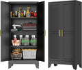 GAIOUS 61''Tall Metal Garage Storage Cabinet, File Cabinet by GAIOUS