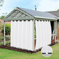 Easy-Going Outdoor Curtains for Patio 1 Panel, 110x96 inch, Weatherproof by Easy-Going