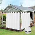 Easy-Going Outdoor Curtains for Patio 1 Panel, 110x108 inch, Weatherproof by Easy-Going