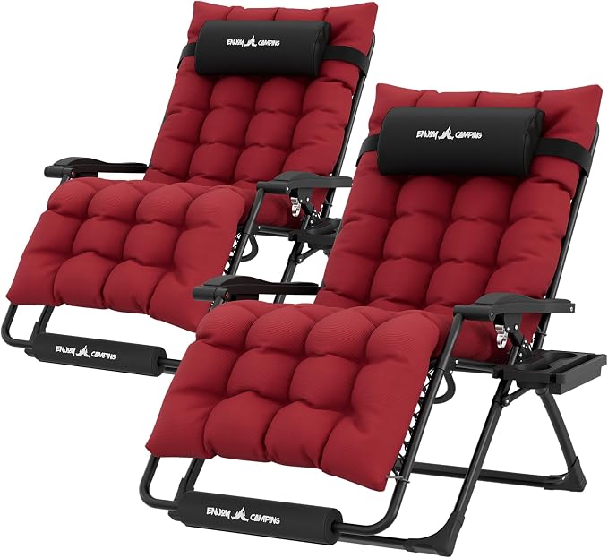UDPATIO Oversized Zero Gravity Chair Patio Reclining Chairs by UDPATIO